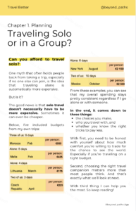 travel better: for first time travelers and budget seeking explorers